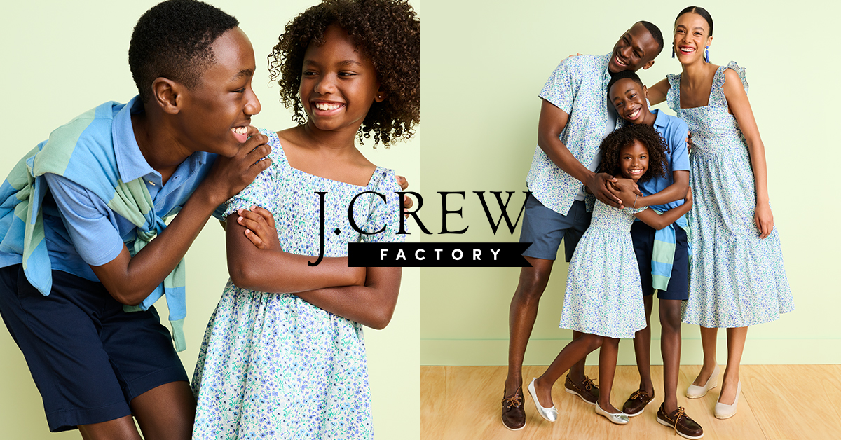 15% Off 2+ Kids’ Styles at J.Crew Factory! icon