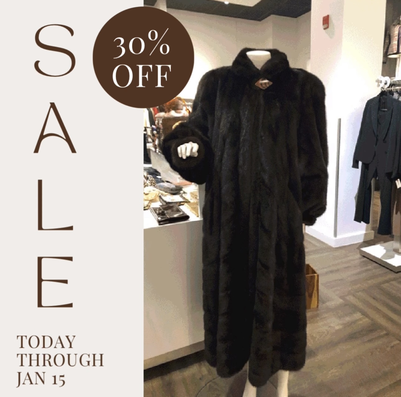 30% OFF BEGINS TODAY! Honoring Martin Luther King icon