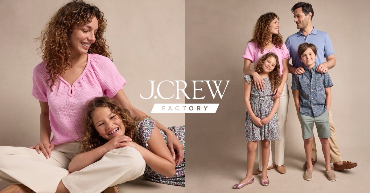 Up to 60% off everything at J.Crew Factory! icon