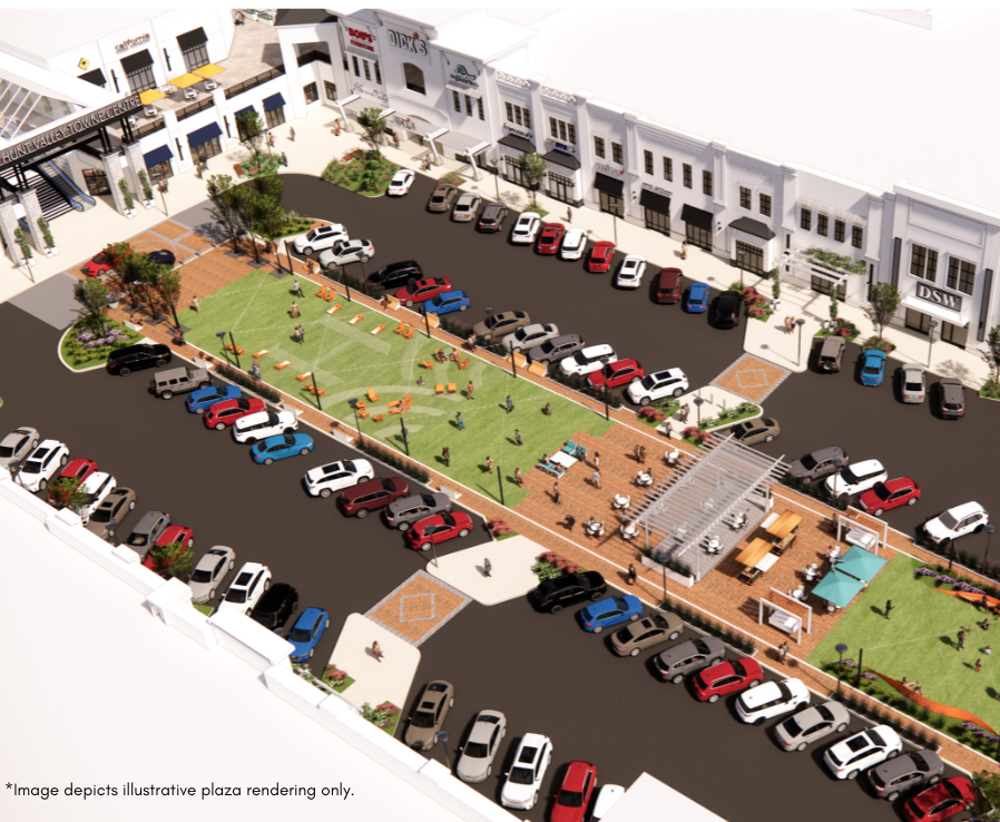 Hunt Valley Towne Centre Redevelopment Rendering