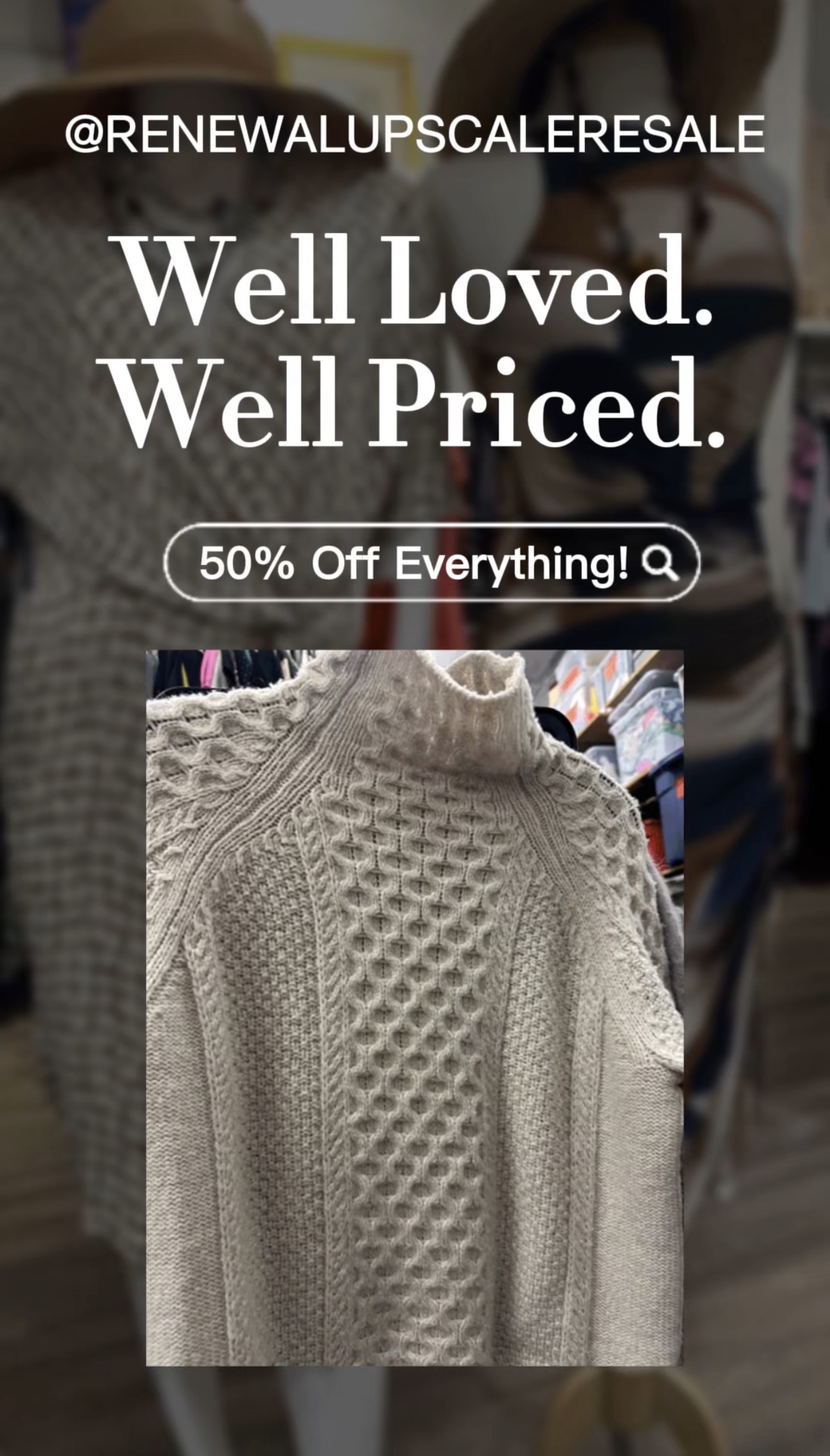 Well Loved. Well Priced ๐๏ธโจ Donโt Wait โ End of Season Sale! icon