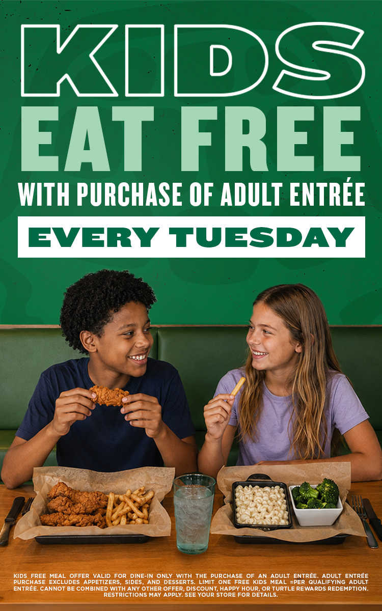 Tuesdays Kids eat Free icon